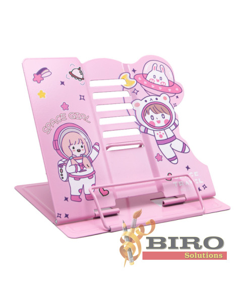 Suport pentru cărți Space Girl, roz